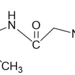 Lignocaine gel - chemical structure